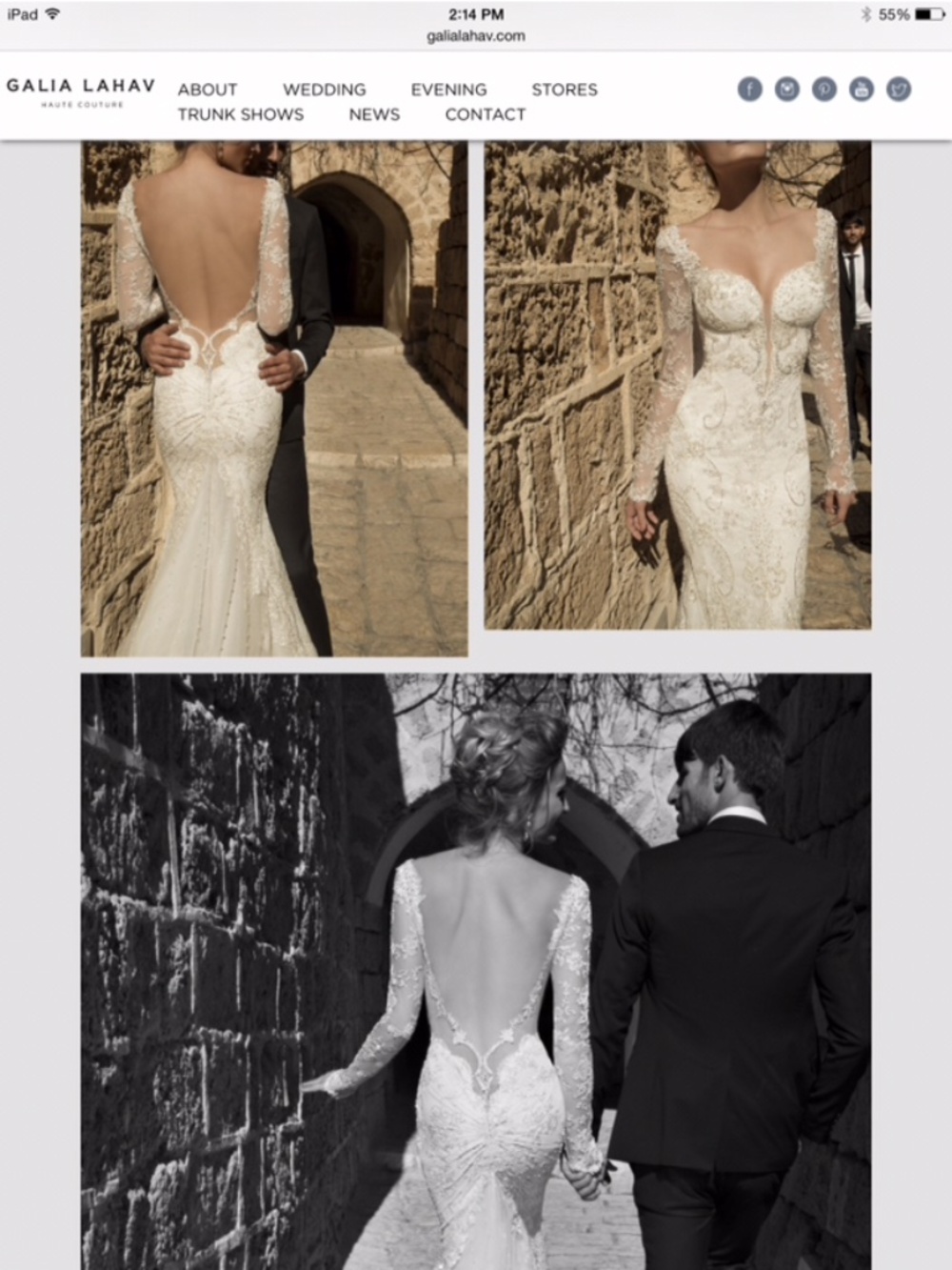 Galia Lahav Novona Wedding dress